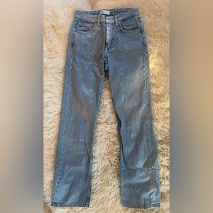 Zara Light Blue Relaxed Jeans
